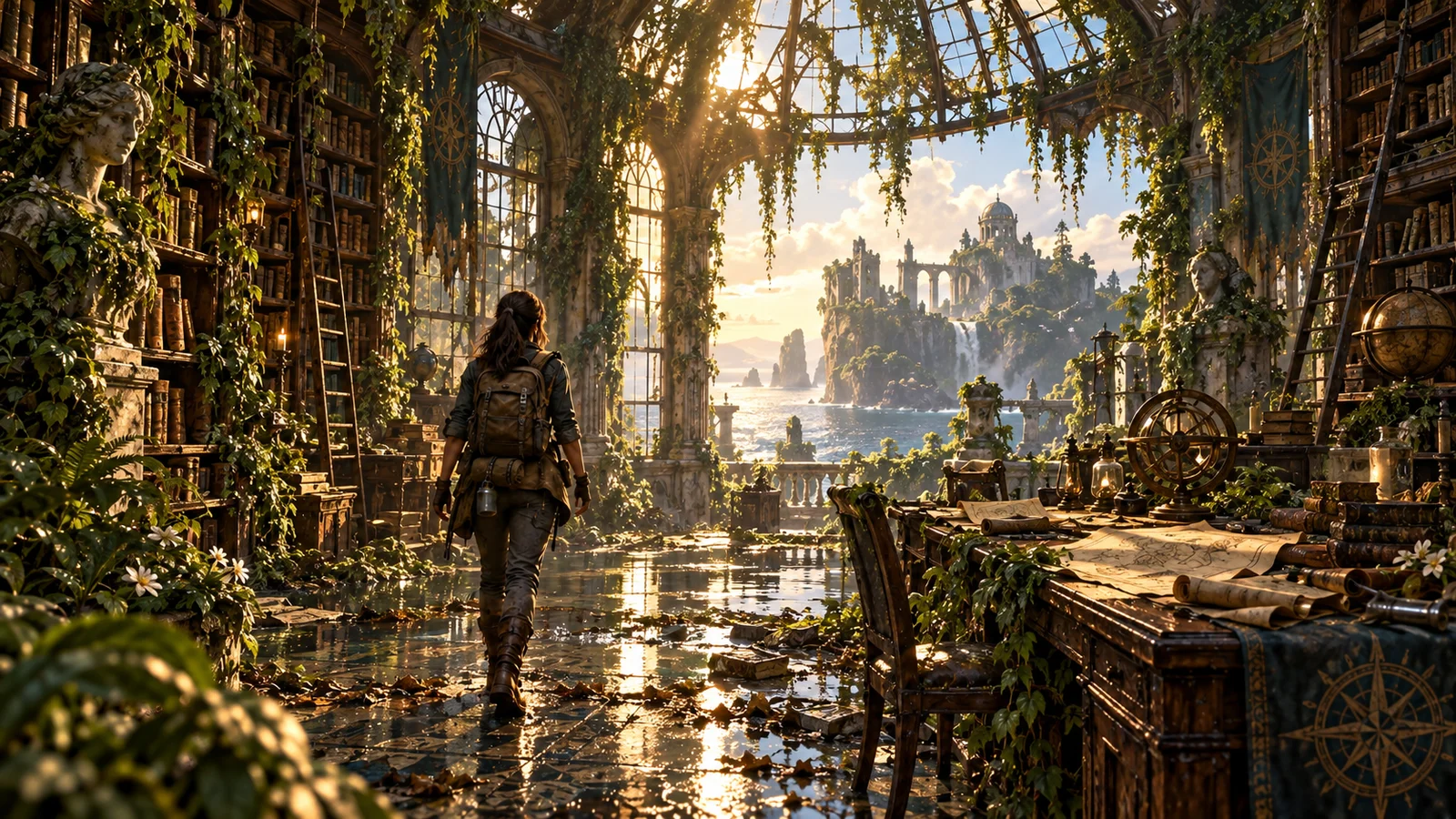 Afterlight — The reclaimed library