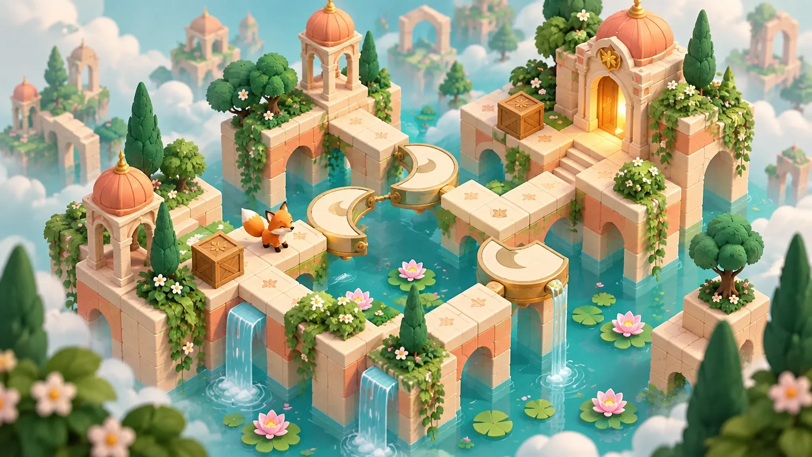 Pocket Sanctuary — The moon bridge sanctuary