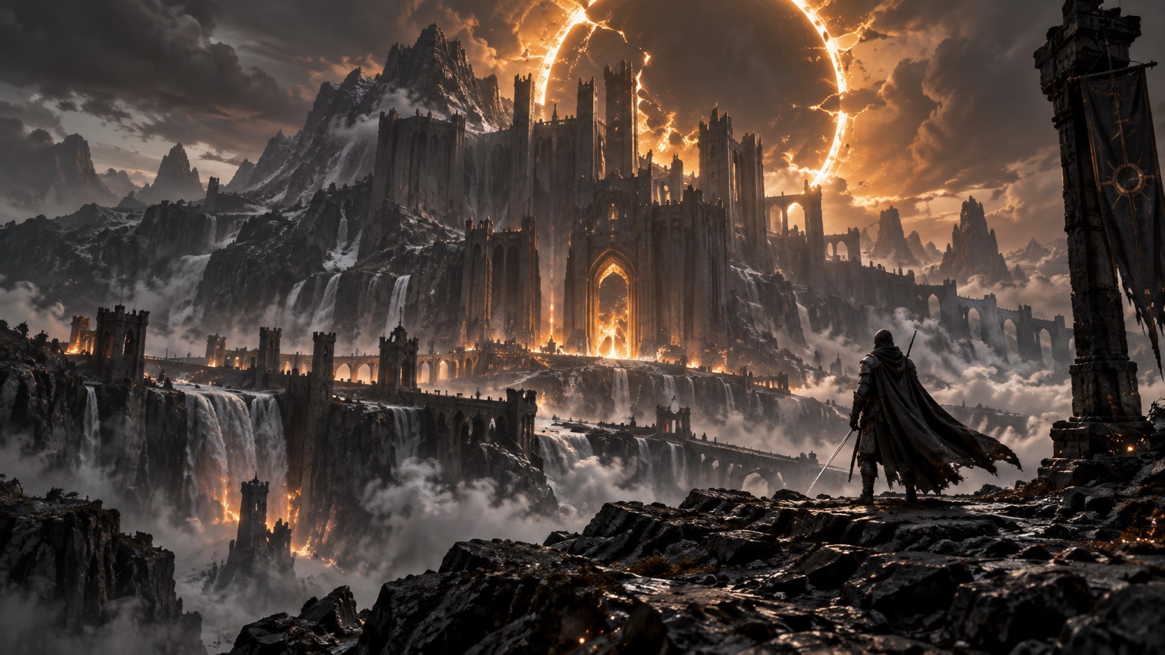 Ashen Crown — 2020s inspired Action RPG concept art