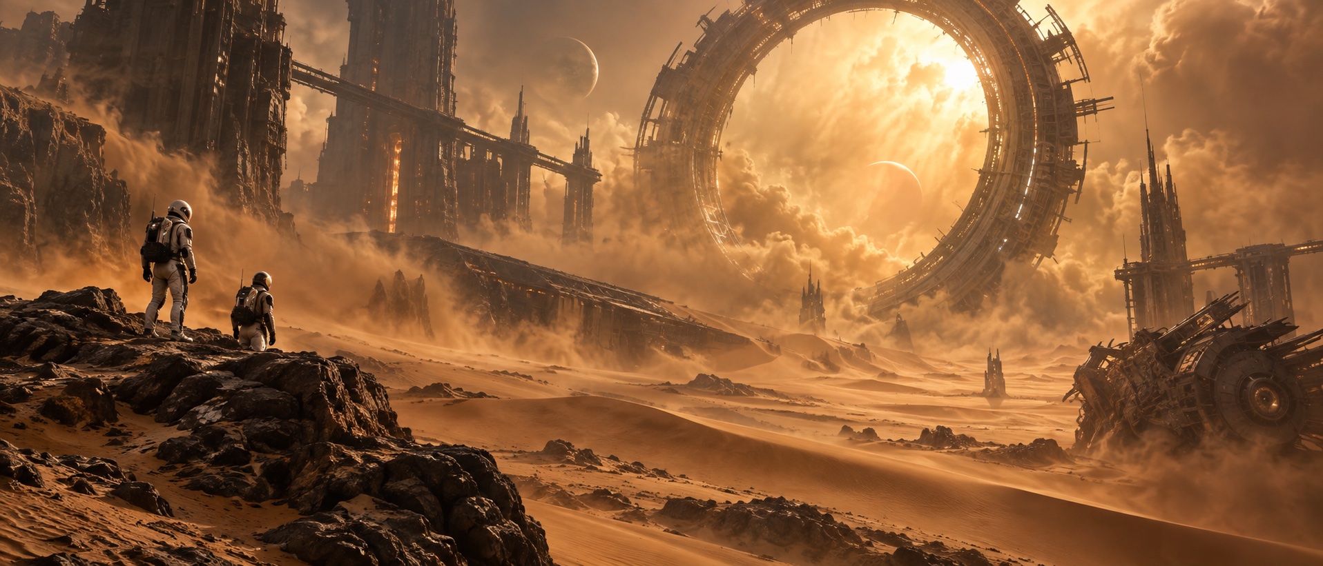 Orbit Zero — 2020s inspired Online Co-op concept art